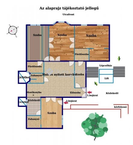 Eladó téglalakás, Budapesten, V. kerületben 203 M Ft, 5+1 szobás