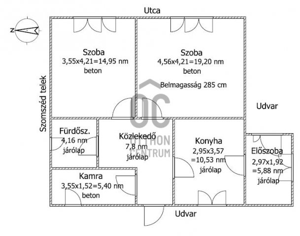 Eladó családi ház, Magyarcsanádon 6.5 M Ft, 2 szobás