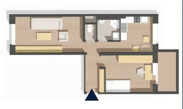 Eladó panellakás, Kecskeméten 42.99 M Ft, 2 szobás