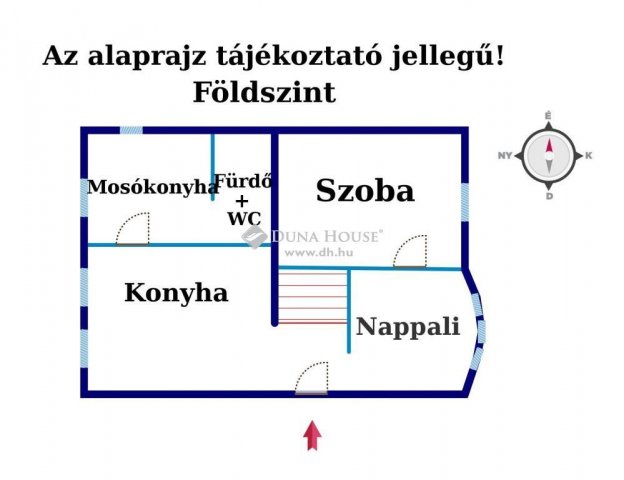 Eladó családi ház, Szakcson 70 M Ft, 6 szobás