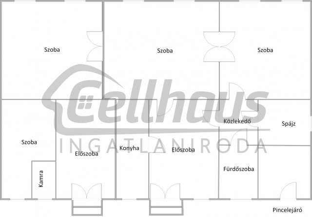 Eladó családi ház, Celldömölkön 33 M Ft, 4 szobás