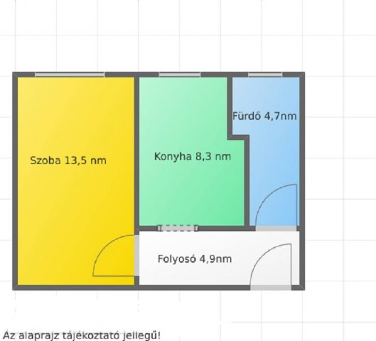 Eladó téglalakás, Salgótarjánban, Salgó úton 7.5 M Ft