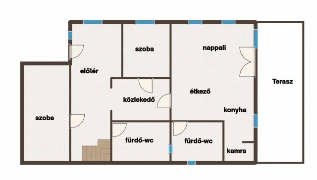 Kiadó családi ház, albérlet, Kecskeméten 600 E Ft / hó