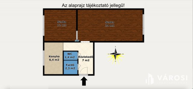 Kiadó panellakás, albérlet, Szegeden 155 E Ft / hó, 2 szobás