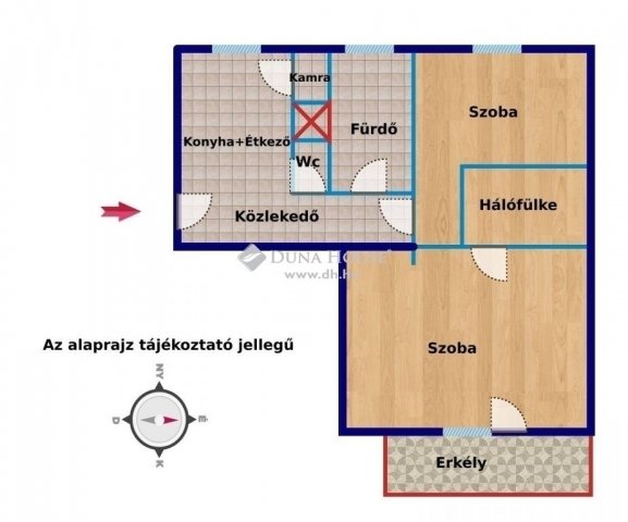 Eladó téglalakás, Szombathelyen 28.9 M Ft, 2 szobás