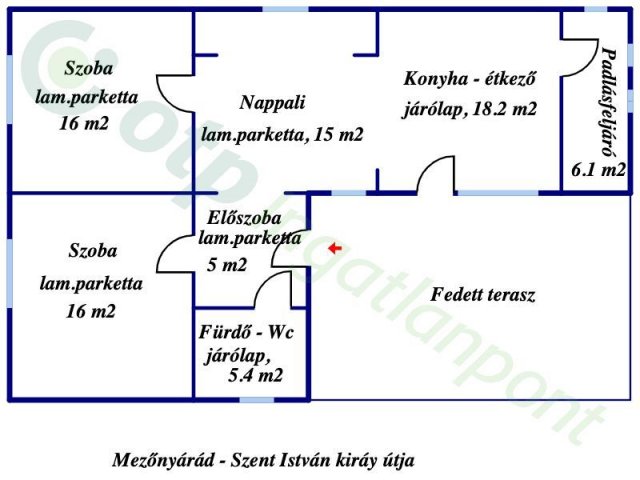 Eladó családi ház, Mezőnyárádon 27 M Ft, 3 szobás