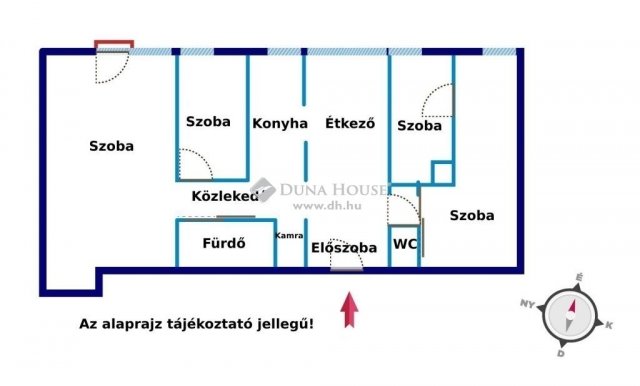 Eladó téglalakás, Zalaegerszegen 55 M Ft, 4 szobás