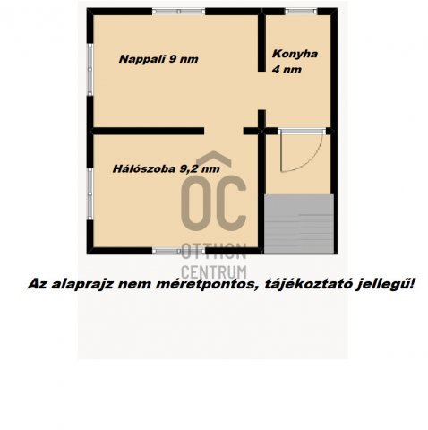 Eladó családi ház, Tápiószentmártonon 6 M Ft, 2 szobás