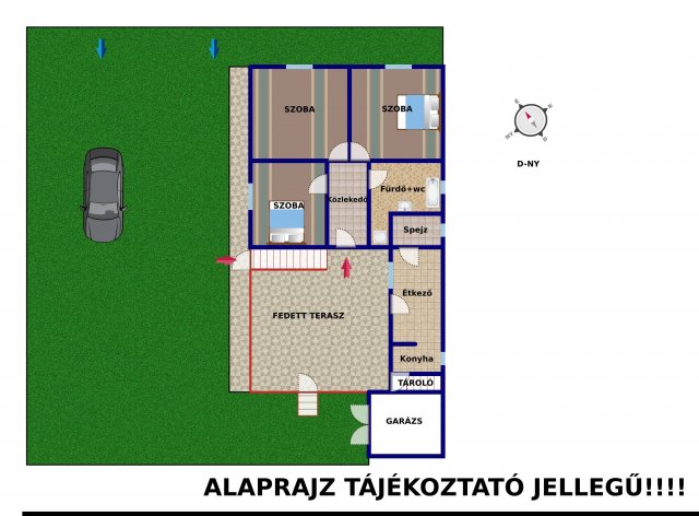 Eladó családi ház, Tápiószecsőn 55 M Ft, 3 szobás