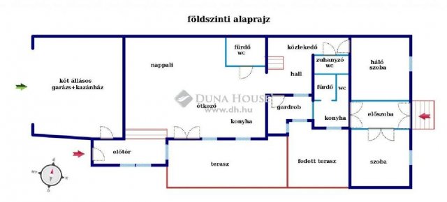 Eladó családi ház, Pécsett 84 M Ft, 4 szobás