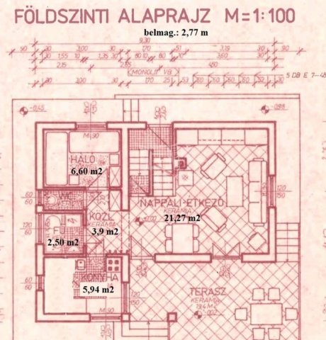 Eladó családi ház, Érden 99.9 M Ft, 3+2 szobás