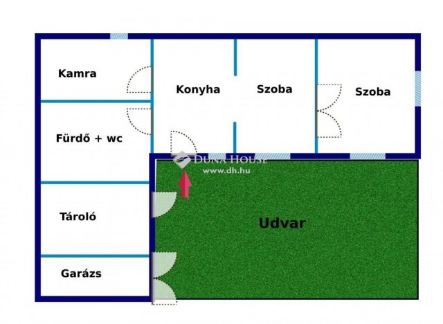 Eladó családi ház, Kecskeméten, Csóka utcában 29.5 M Ft