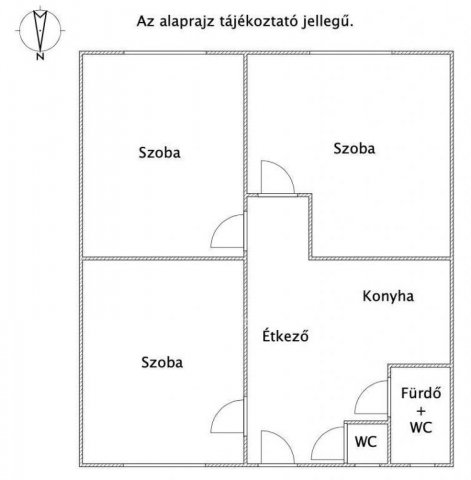 Eladó családi ház, Parádsasváron 53 M Ft, 3 szobás