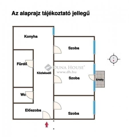Eladó panellakás, Budapesten, XX. kerületben 68.8 M Ft, 3 szobás
