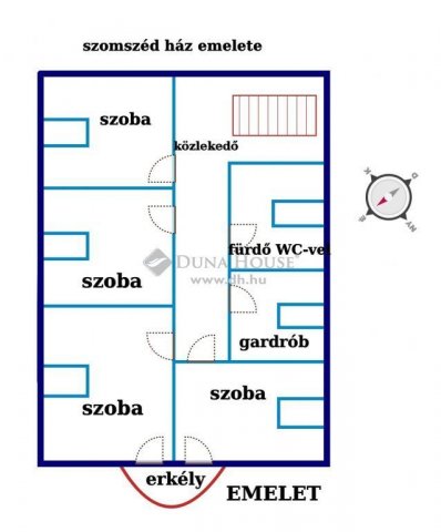 Eladó ikerház, Érden 87 M Ft, 3+3 szobás / költözzbe.hu