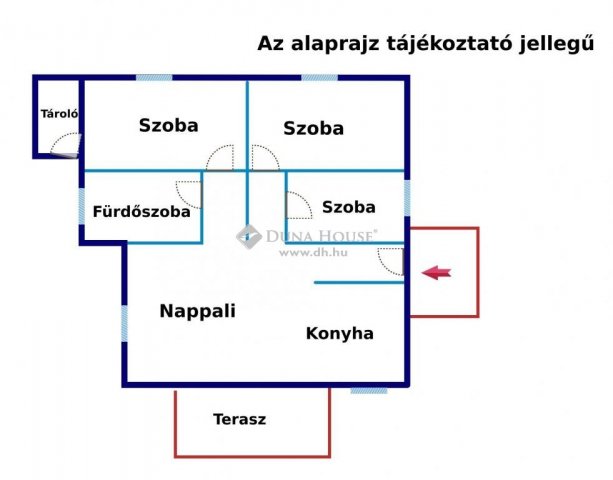 Eladó családi ház, Vecsésen 87.5 M Ft, 3+1 szobás