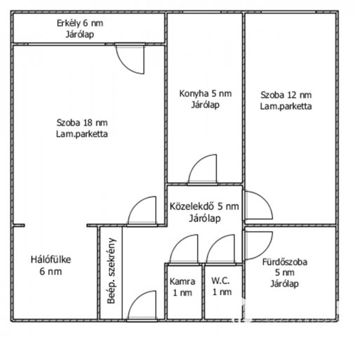 Eladó panellakás, Salgótarjánban 22.9 M Ft, 2+1 szobás