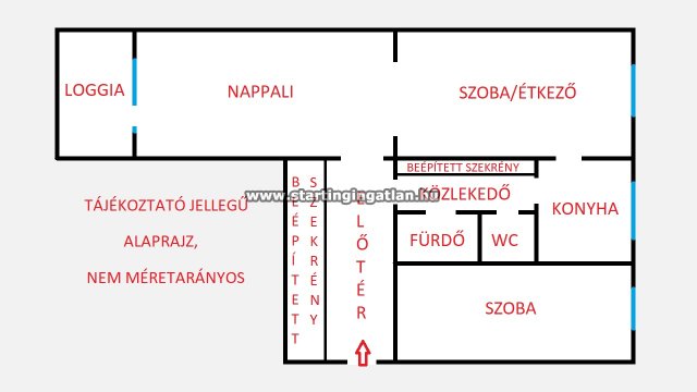 Eladó panellakás, Pomázon 59.9 M Ft, 3 szobás