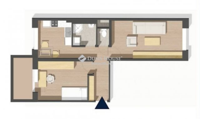 Eladó panellakás, Kecskeméten 41.99 M Ft, 2 szobás