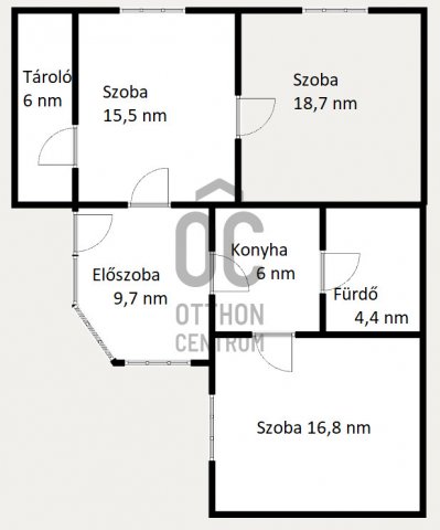 Eladó családi ház, Tápiószőlősön 18 M Ft, 3 szobás