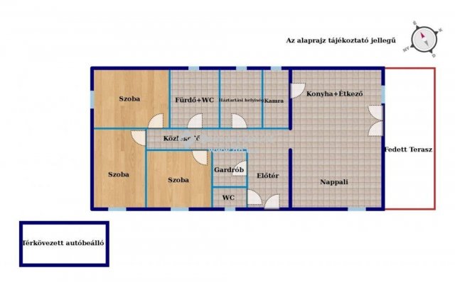 Eladó családi ház, Bándon 105 M Ft, 4 szobás