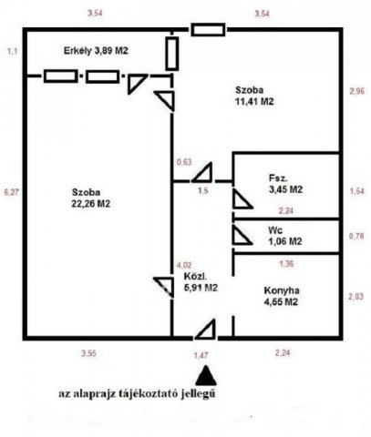 Eladó téglalakás, Szegeden 34.9 M Ft, 2 szobás