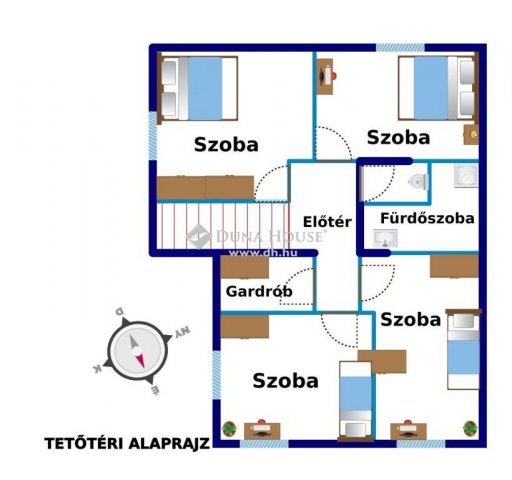 Eladó családi ház, Budapesten, IV. kerületben, Semmelweis utcában