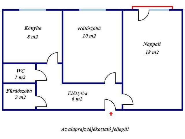 Eladó panellakás, Szolnokon 23.5 M Ft, 1+1 szobás