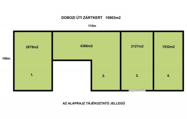 Eladó telek, Békéscsabán 5.2 M Ft / költözzbe.hu