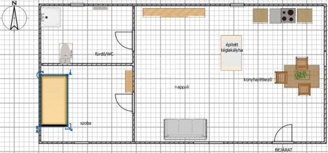 Eladó családi ház, Jakabszálláson 26 M Ft, 2 szobás