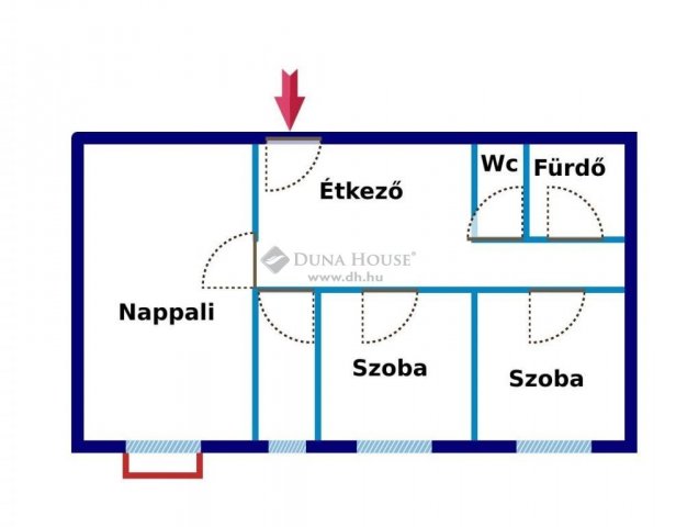 Eladó panellakás, Budapesten, III. kerületben 45 M Ft, 3 szobás