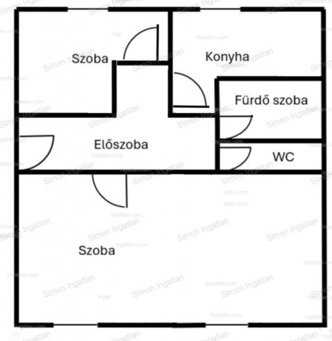 Eladó téglalakás, Kecskeméten 59.99 M Ft / költözzbe.hu