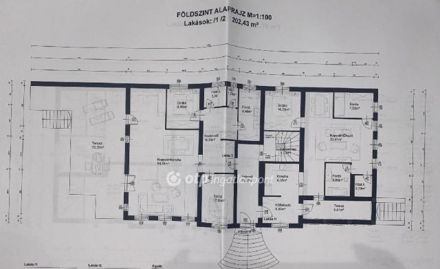 Eladó téglalakás, Fertőszentmiklóson 111.9 M Ft, 2+1 szobás