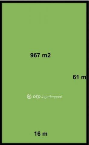 Eladó telek, Hosszúpályin 3.5 M Ft / költözzbe.hu