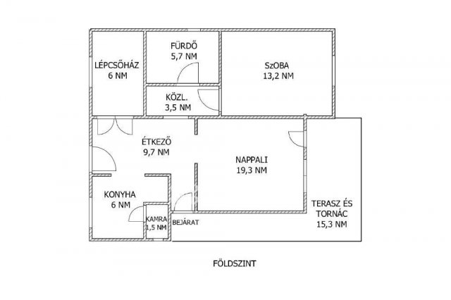 Eladó családi ház, Versegen 79.9 M Ft, 5 szobás