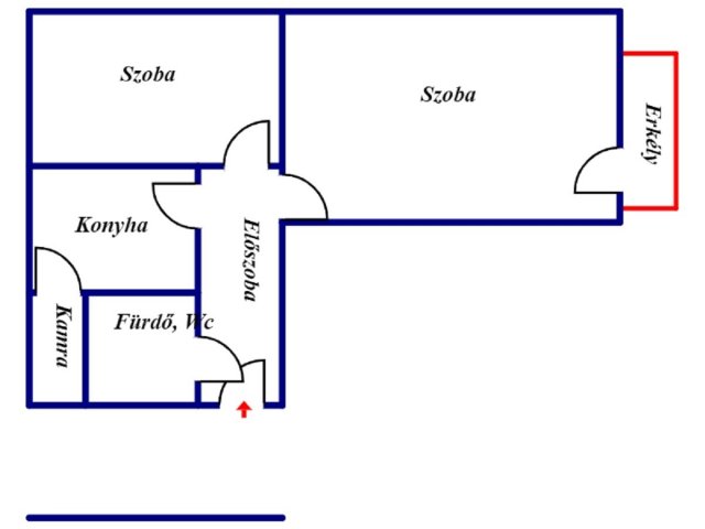 Eladó téglalakás, Miskolcon, Bolyai János utcában 14.5 M Ft