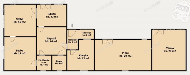 Eladó mezogazdasagi ingatlan, Csengődön 19.9 M Ft, 4 szobás