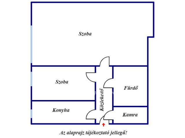 Eladó panellakás, Szegeden 34.9 M Ft, 1+1 szobás