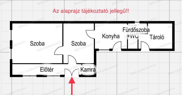 Eladó családi ház, Bátmonostoron 3.5 M Ft, 2 szobás