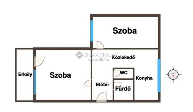 Eladó panellakás, Kiskunfélegyházán 34.9 M Ft, 2 szobás