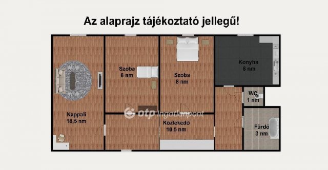 Eladó panellakás, Budapesten, IV. kerületben 72.9 M Ft