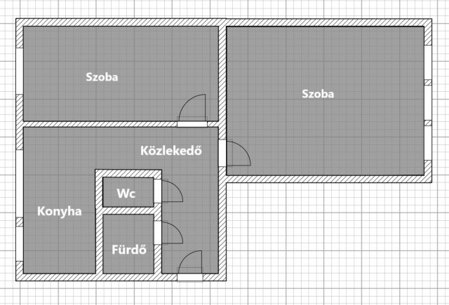 Eladó panellakás, Kecskeméten 37.1 M Ft, 2 szobás