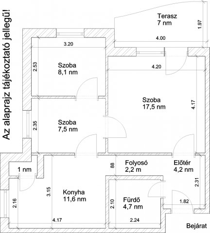 Eladó téglalakás, Budapesten, XX. kerületben 70.5 M Ft