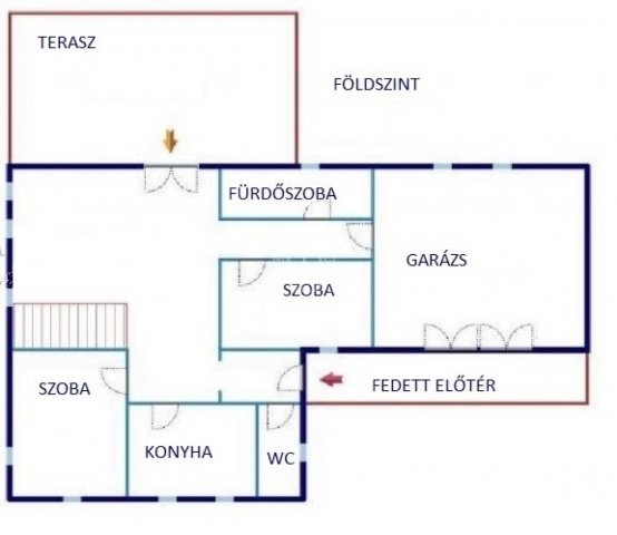 Eladó családi ház, Ajkán 53 M Ft, 5 szobás