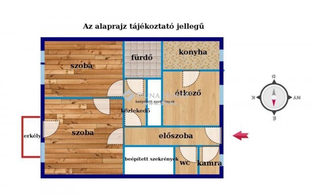 Eladó téglalakás, Székesfehérvárott 41.5 M Ft, 2 szobás