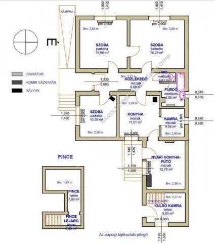 Eladó családi ház, Tiszafüreden 22.5 M Ft, 2+1 szobás
