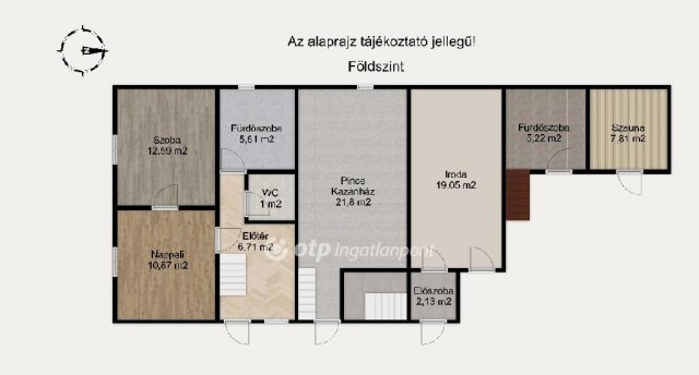 Eladó családi ház, Komáromban 140 M Ft, 8+1 szobás