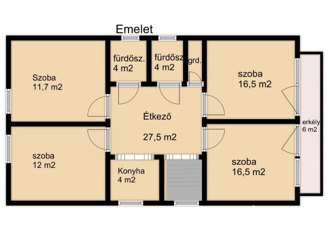 Eladó családi ház, Balatonfűzfőn 149 M Ft, 8 szobás