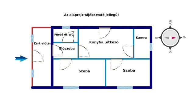 Eladó családi ház, Üllőn 52.9 M Ft, 2 szobás