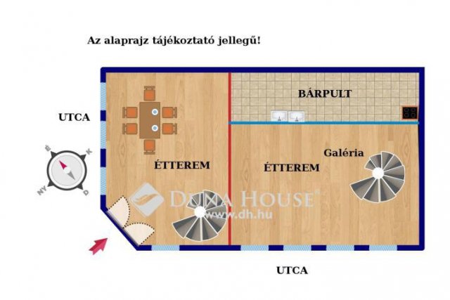 Eladó üzlethelyiség, Budapesten, V. kerületben, Váci utcában